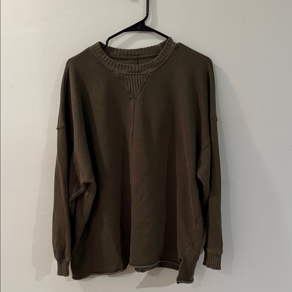 Aerie Olive Green Sweater